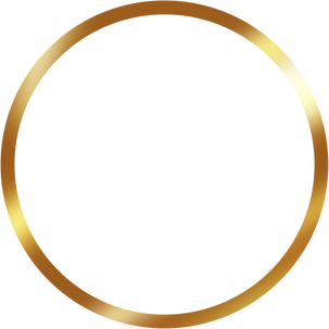 Gold Circle Shape