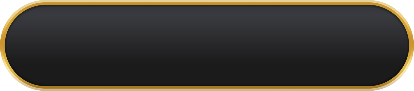 Black Button with Gold Frame. Gold Button.